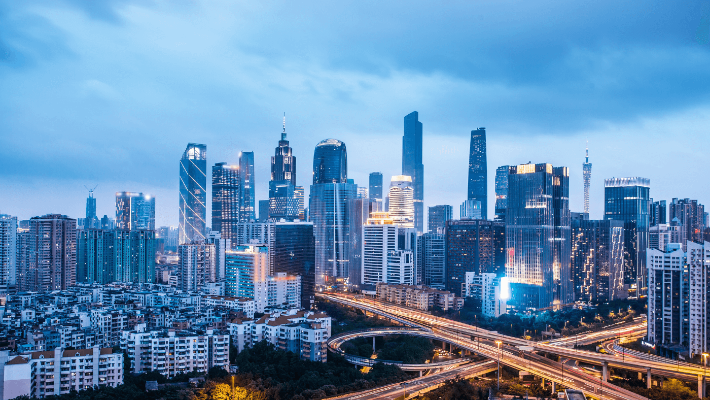 Město Guangzhou (zdroj obrázku: canva.com)