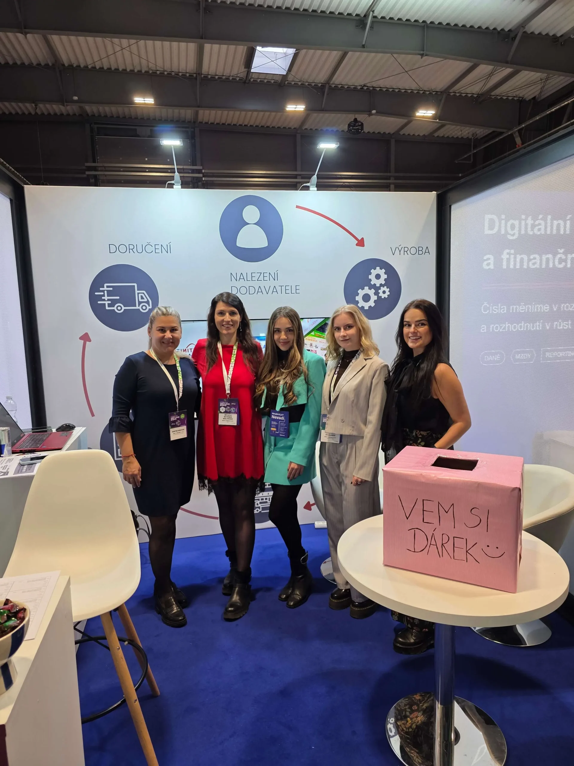 Náš tým na Czech On-Line Expo